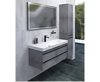 SAPHO SITIA umyvadlová skříňka 75,6x50x44,2cm, 2xzásuvka, dub stříbrný (7)