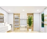 Koupelnový radiátor Korado Koratherm Aquapanel M 20-1240/0500, bílá (3)