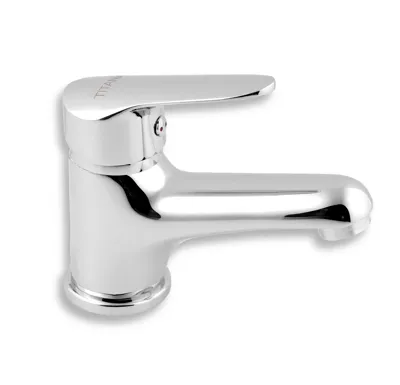 NOVASERVIS Umyvadlová baterie bez výpusti Titania IRIS New chrom - 94401/1,0