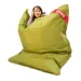 Sedací pytel 179x140 perfekt green frog Sedací pytel 179x140 perfekt green frog