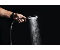 SAPHO Ruční masážní sprcha, 3 režimy sprchování + režim oplach, silikon trysky, průměr 120mm, ABS/chrom (5)