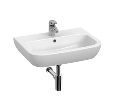 JIKA MIO Style Umyvadlo bez otvoru pro baterii, 600x450x165mm, Bílá