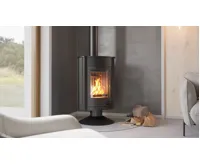 HS Flamingo Krbová kamna MASTERFLAMME ® Medie II, černá (18)