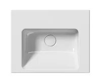 GSI NORM keramické umyvadlo 50x40cm, bez otvoru, bílá ExtraGlaze (4)