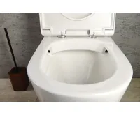 SAPHO TURKU WC kombi, zvýšený sedák, Rimless, spodní/zadní odpad, bílá (8)