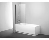 Ravak Vanová zástěna PVS1-80 black+Transparent Ravak Vanová zástěna PVS1-80 black+Transparent