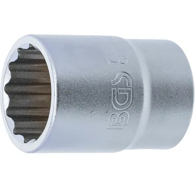 BGS Hlavice nástrčná 3/4" 27 mm, 12ti hranná