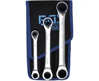 BGS Klíče očkové ráčnové, 4 velikosti v jednom, sada 3 díly BGS Klíče očkové ráčnové, 4 velikosti v jednom, sada 3 díly