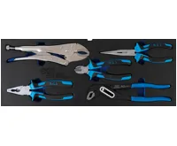 BGS Pěnová vložka pro BGS 3312: sada kleští, 5dílná BGS Pěnová vložka pro BGS 3312: sada kleští, 5dílná