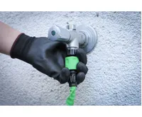 BGS Zahradní smršťovací hadice s ruční sprchou se 7 funkcemi ,  7,5 - 22m (4)