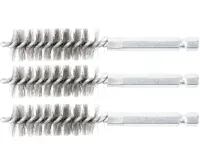 BGS Kartáč ocelový, 16 mm, 6.3 mm (1/4&quot;) Drive, 3 pcs.