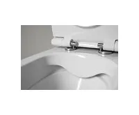 ABSOLUTE závěsné WC Rimless s podomítkovou nádržkou a tlačítkem Schwab, bílá (1)