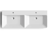 SAPHO THALIE 120 keramické dvojumyvadlo nábytkové 120x46cm, bílá (7)