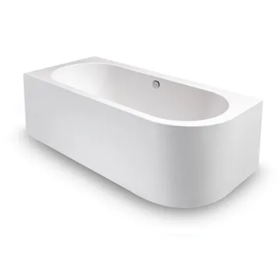 SANTECH Akrylátová vana TIME - ZAOBLENÝ ROH 180 x 80 cm