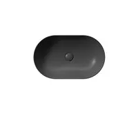GSI PURA keramické umyvadlo na desku 60x37cm, černá mat (1)