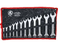 BGS Klíče ploché 6x7 - 30x32 mm, sada 12 dílů, v tašce (3)