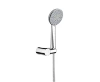 JIKA RIO Sprchová sada (ruční sprcha 3 funkce, Ø 100mm, sprchová nerezová hadice, držák), chrom JIKA RIO Sprchová sada (ruční sprcha 3 funkce, Ø 100mm, sprchová nerezová hadice, držák), chrom