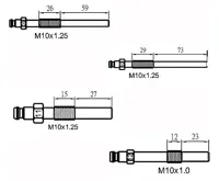 BGS Sada testerů pro zkoušku komprese benzínových a naftových motorů (3)