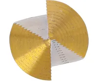 BGS Kónický vrták,  s titanovým povrchem,  O 6 - 38 mm - BGS 74431 (1)