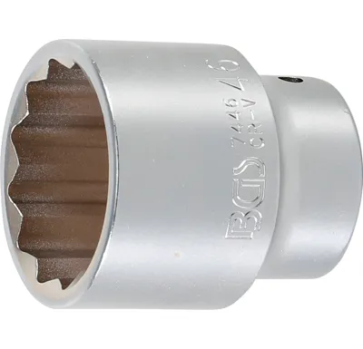 BGS Hlavice nástrčná 3/4" 46 mm, 12ti hranná