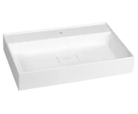 SAPHO GODIVA umyvadlo, litý mramor, 68x44cm, bílá