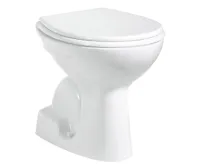CREAVIT WC mísa stojící, 36x54cm, spodní odpad, bílá