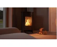 HS Flamingo Krbová kamna MASTERFLAMME ® Medie I, černá (30)