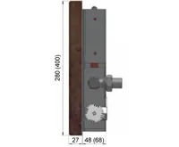 MINIB Nástěnný konvektor COIL-DS400 1150 mm Bez ventilátoru (1)
