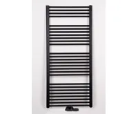 Koupelnový radiátor Thermal KD-SP 450/1320 středové připojení - černý mat (2)