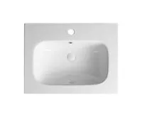 SAPHO PIEDRA keramické umyvadlo nábytkové 61x46,5cm, bílá (1)