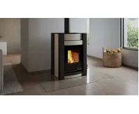 HS Flamingo Krbová kamna AQUAFLAM VARIO ® KALMAR 11kW krémová (teplovzdušná verze) (19)