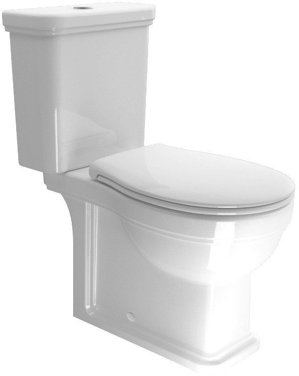 GSI CLASSIC WC kombi, spodní/zadní odpad, bílá