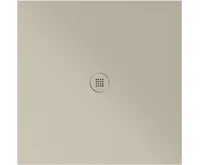 GSI Keramická sprchová vanička, čtverec 100x100x2cm, creta mat