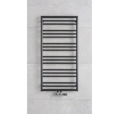 Koupelnový radiátor PMH SORANO FRAME SNF2B 600x790, Černá mat
