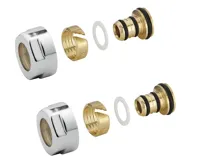 SAPHO Svěrné šroubení pro Alupex 16mm, chrom SAPHO Svěrné šroubení pro Alupex 16mm, chrom