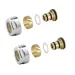 SAPHO Svěrné šroubení pro Alupex 16mm, chrom SAPHO Svěrné šroubení pro Alupex 16mm, chrom