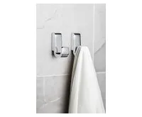 GEDY SAMOA háček, balení 2 ks, chrom (1)