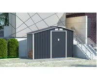 Zahradní domek LUCIFER A 3,53 m2 antracit IWH-10230025 (4)