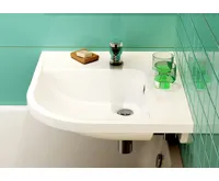 Ravak umyvadlo BeHappy L white s otvory * Do vyprodání zásob. (2)