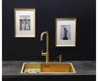 Nerezový dřez REGINOX SET MIAMI 500 GOLD + Baterie CRYSTAL + příslušenství, zlatá (4)