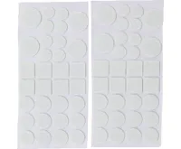 BGS Filcové podložky pod nábytek, bílé, 64 kusů (1)