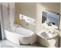 Ravak akrylátová vana Rosa 95 160 x 95 L | AKCE Doživotní záruka