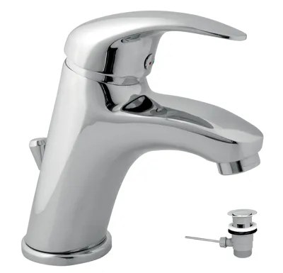 NOVASERVIS Umyvadlová baterie s výpustí Titania Lux chrom - 91001,0