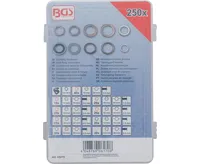 BGS Souprava těsnicích kroužků,  měď, hliník, nylon,  250dílná (2)
