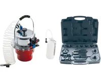 BGS Sada pneumatického odvzdušňovacího přípravku brzd a adaptérů, 17dílná BGS Sada pneumatického odvzdušňovacího přípravku brzd a adaptérů, 17dílná