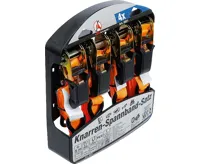 BGS Sada ráčnový upínací pás, s těžkými háky, 5 m × 25 mm, 4dílná (3)