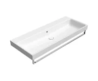 GSI NUBES keramické umyvadlo 120x50cm, broušená spodní hrana, bez otvoru, bílá ExtraGlaze (5)