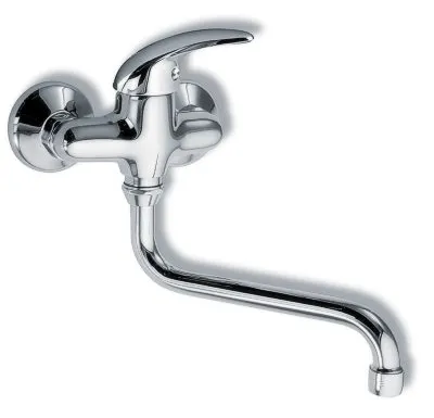 NOVASERVIS Dřezová umyvadlová baterie 100 mm Metalia 55 chrom - 55074/T,0