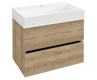 SAPHO ODETTA umyvadlová skříňka 67x50x43,5cm, dub alabama