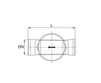OSMA šachtové dno průchozí RVD-P DN315 na KG DN160 (1)